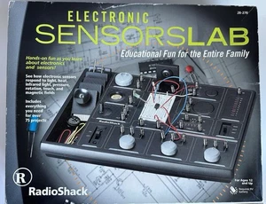 Radio Shack Electronic Sensors Lab Educational Kit Toy STEM Projects Unused - Picture 1 of 9