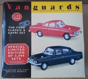 VANGUARDS THE FORD CLASSIC & CAPRI SET. LIMITED EDITION. No.37 OF 5,000 - Picture 1 of 5