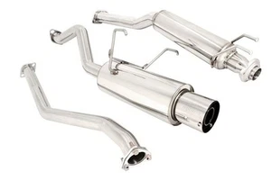 MEGAN 4" Stainless Tip DRIFT Catback Exhaust Civic EX 01-05 4D Sedan w/ Silencer - Picture 1 of 1