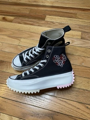 Converse запустить звезда похода Hi «Валентинки с любовью» поцелуй меня размер мужской 7,5 женщин 9 - Изображение 1 из 4