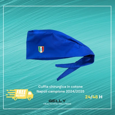 GELLYSTORE Cuffia Chirurgica Napoli Campione 24/25 Sala Operatoria