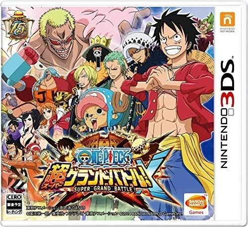 USED Nintendo 3DS One Piece Super Grand Battle! X Nintendo Bandai Japan - Image 1 of 1