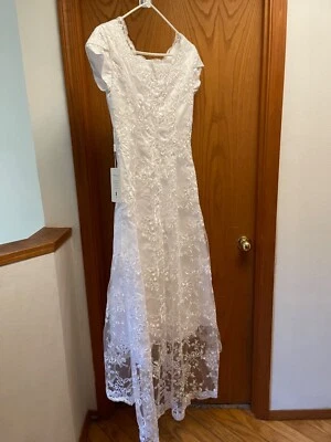 vestido de novia talla 6.Hermoso encaje. Foto 1 de 3