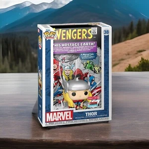 Funko POP! Comic Cover Marvel Avengers Thor Vinyl Figure Based on Avengers #12 - Picture 1 of 2