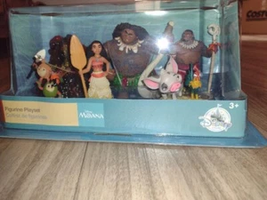 DISNEY MOANA PLAYSET 6 FIGURINE SET Brand NEW - Picture 1 of 2