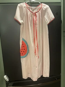 Vntg Komar Gown Watermelon -READ⭐️ - Picture 1 of 11