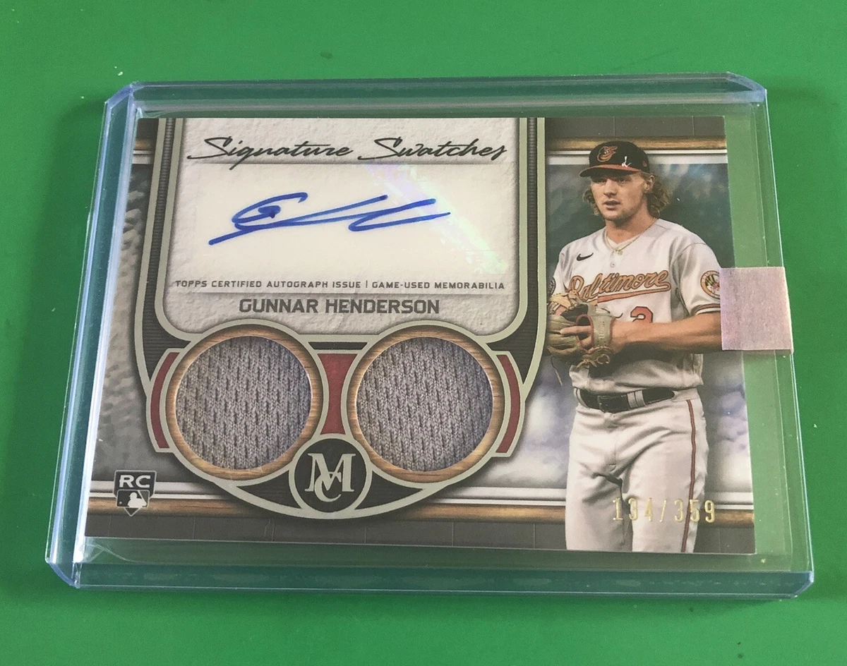 2023 Topps Museum Collection - Gunnar Henderson #SWDRA-GH for sale