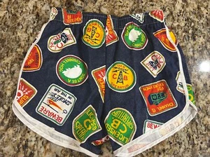 1970s Vintage Boys Swim Trunks shorts CB Radio Breaker 1-9 Smokey & the Bandit - Picture 1 of 8