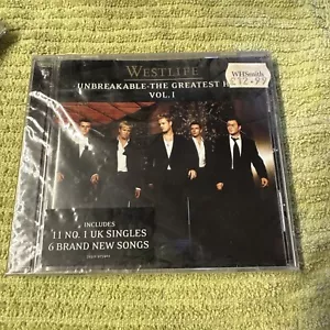 Westlife Unbreakable: The Greatest Hits Vol. 1 (CD) álbum nuevo sellado - Imagen 1 de 3