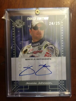 JIMMY JOHNSON 2008 WHEELS CHASE EDITION AUTO /25 - Image 1 of 2