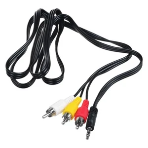 AV A/V TV Cable Cord Lead for Sony DCR-TRV525 DCR-TRV720 DCR-TRV830 DCR-TRV850 e - Picture 1 of 6