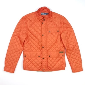 Chaqueta de Campo Polo Ralph Lauren Pequeña Hombre Naranja Acolchada Acolchada Granero Ligera - Imagen 1 de 24