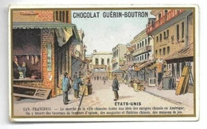 Etats-Unis - San-Francisco - - Chromo Guérin-Boutron - Trade card - Picture 1 of 2