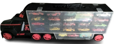 Remolque semirremolque Fast Lane 2013 portacarros con 40 coches algunos son Matchbox Foto 1 de 4