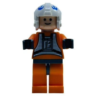 Минифигурка пилота LEGO Star Wars Dak Ralter Rebel X-Wing 7666 sw0012b - Изображение 1 из 4