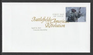 US 5977i Battlefields of Revolution Trenton DCP FDC 2025 - Picture 1 of 1