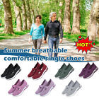 Women's Slip on Sneakers Shoes Woven Orthopedic Breathable Soft Shoes Walking