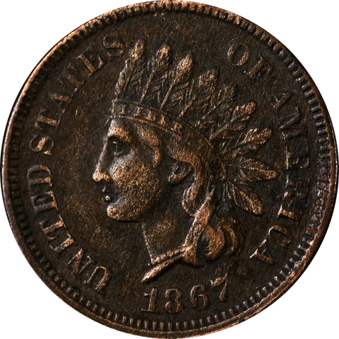 1867 Indian Cent Great Deals From The Executive Coin Company Cover