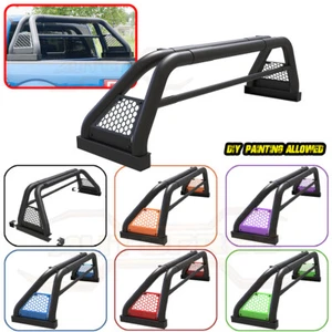 For 2005-2024 Toyota Tacoma Adjustable Pickup Roll Sport Bar Chase Rack Bed Bar - Picture 1 of 24