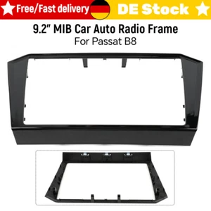 Pantalla negra de 9,2 pulgadas marco de radio cubierta adecuada para Passat B8 DE - Imagen 1 de 6