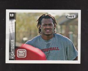 2012 SAGE Hit #135 Dont'a Hightower rookie card, New England Patriots