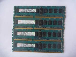 8Gb (4 x 2Gb) PC3-10600R 2RX8 DDR3 1333Mhz memory kit for HP servers 500206-061 - Picture 1 of 1