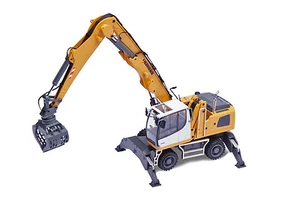  Conrad 2947 Liebherr LH24 Material Handler w/Concrete Shears - Yellow 1/50 MIB - Picture 1 of 1