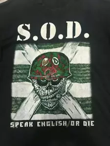 SOD Band Gift For Fans Heavy Cotton Black Unisex Full Size Classic Shirt - Picture 1 of 3