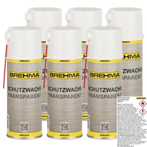 6x BREHMA Schutzwachs Spray transparent Unterbodenwachs Hohlraumwachs UBS - Bild 1 von 3