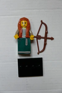 Lego Minifiguren Forest Maiden, Series 9 , mit Schild - Bild 1 von 2