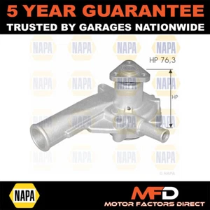 Fits Ford Fiesta 1991-1995 Escort 1990-1997 1.0 1.3 NAPA Water Pump 6683522 - Picture 1 of 2