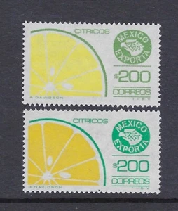 EXPORTA ISSUE $200 "CITRICOS" Shades  SC#1584a/ex55-55a PPR #3  CV$+ (E399)* - Picture 1 of 1