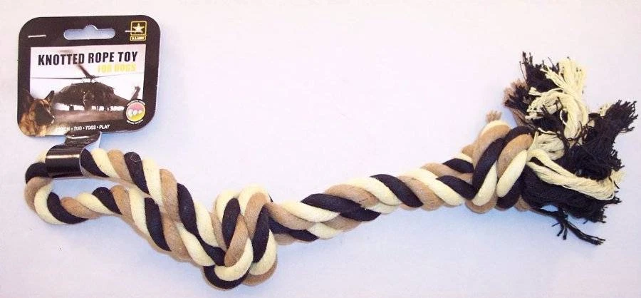 NWT U.S. Army Knotted Rope Tug Toy for Dogs - Image 1 of 1
