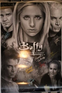 24x36, Autographed Limited Poster, Buffy The Vampire Slayer, T.V. Series   + COA - Picture 1 of 8