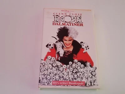 101 Dalmatiner 1996 VHS German PAL Walt Disney Video Glenn Close Jeff Daniels - Bild 1 von 4