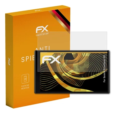 atFoliX 3x Displayfolie für Garmin DriveSmart 65 Schutzfolie matt&stoßfest Folie - Bild 1 von 4