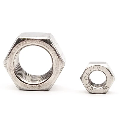 Mutter Feingewinde Sechskantmutter M6 - M36 DIN934/ISO4032 Edelstahl V2A Muttern - Bild 1 von 3