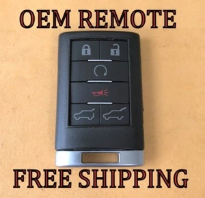 OEM 2007-2014 CADILLAC ESCALADE KEYLESS ENTRY REMOTE FOB TRANSMITTER 22756466 #2 - Picture 1 of 1