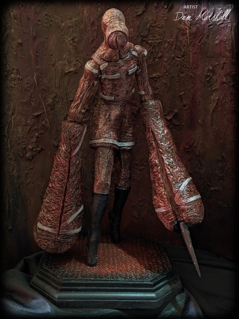 XGLIPQ Silent Hill, Pyramid Head, Altura 15 (cm) / 5,9 (in), Figura de  animación de Material de PVC, Hecho a Mano, Apariencia Exquisita, Hand to  do Spot, (colección Decorativa) Adornos de Regalo 