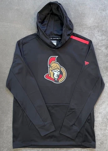 Fanatics NHL Ottawa Senators Pullover Black Pocket Hoodie Men's Size L NWOT Cover