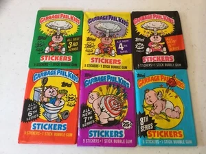 GPK’s SERIES 3-8 WAX PACKS UNOPENED AND SEALED!!!!! - Picture 1 of 2