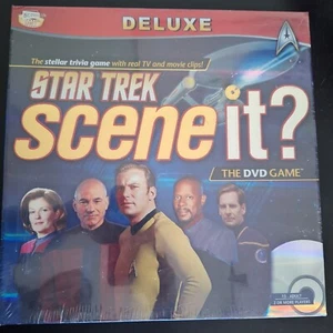 Star Trek Scene It ? The DVD Game Deluxe Edition Trivia Game TV Movie New Sealed - Picture 1 of 13