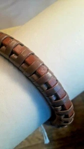 MEN'S / Stylish Leather Wrist Wraps ~ BE IN STYLE ~ C how 2 make payments ~§ - Picture 1 of 5