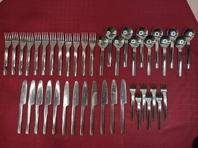 SPARKLE By The Main Course Stainless Glossy Lot Of 43 Pieces  - Image 1 of 4