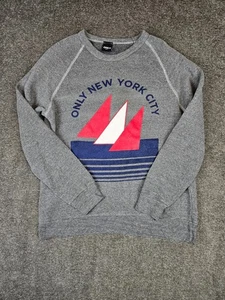 ONLY NY Herren Large (geschrumpft) grau Rundhalsausschnitt - Bild 1 von 13