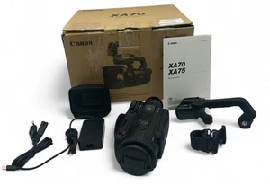 Canon XA70 4K Profi Camcorder XA 70 UHD Video Kamera OVP MwSt Sehr guter Zustand - Bild 1 von 8