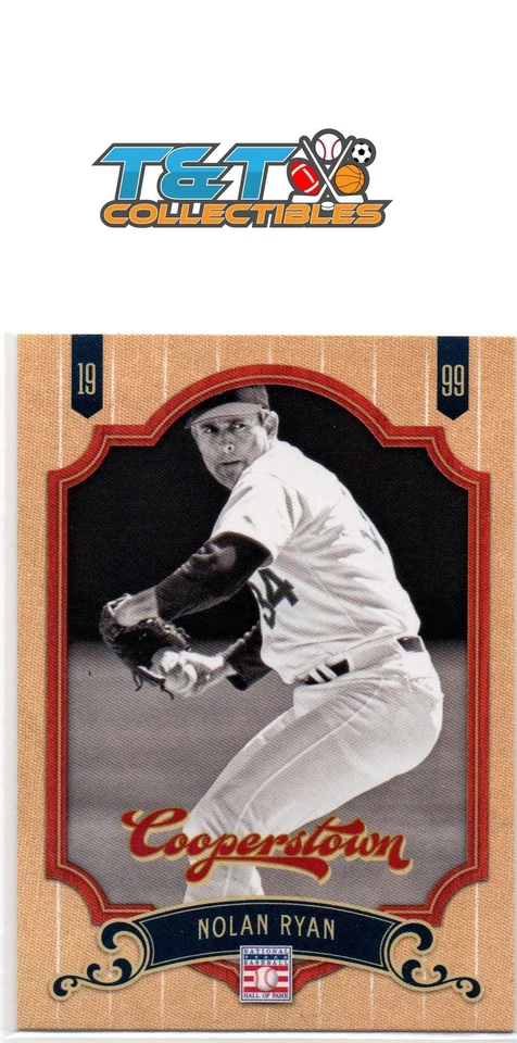 2012 Panini Cooperstown #14 Nolan Ryan Texas Rangers 7 - Image 1 of 1