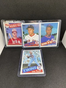 1985 Topps Baseball Complete Set (792) NMT-MT+ CLEMENS, PUCKETT, GOODEN RC - Picture 1 of 11