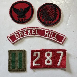 BSA Lot Of 5 Vintage Assorted  Boy Scouts Patches Pre Owned Used - Bild 1 von 13