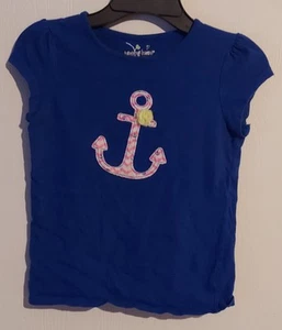 Jumping Beans blue anchor summer T-shirt - Picture 1 of 3